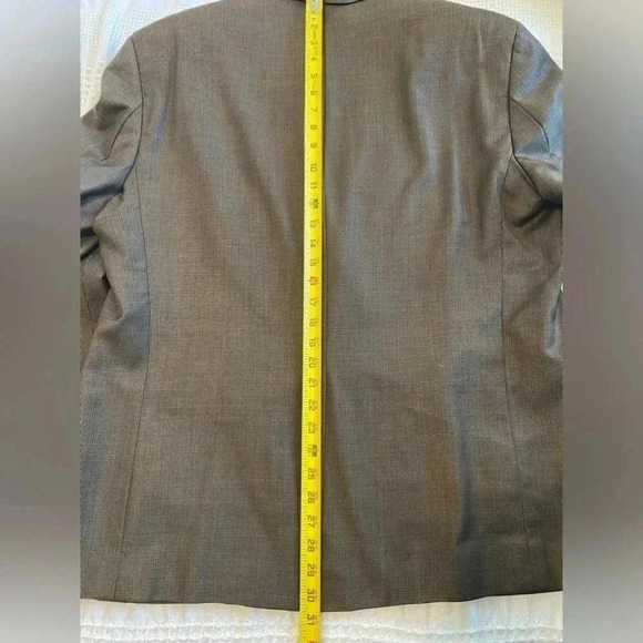 Lauren Ralph Lauren Vintage Wool Suit Jacket Blazer Brown 48R Men’s Green Label - Picture 16 of 16